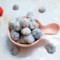 鲜草莓蓝莓溶豆