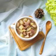 土豆香菇牛腩汤