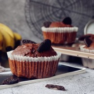 香蕉巧克力马芬蛋糕