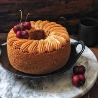 可可奶油夹心蛋糕