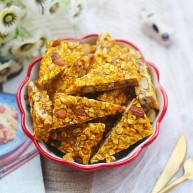 冬至美食南瓜燕麦块