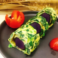 菠菜蛋卷