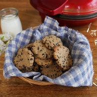 全麦芝麻酥饼口感更加香浓