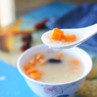 早餐小米红薯养胃粥