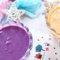 奶香南瓜紫薯泥