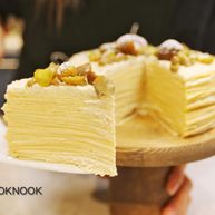 秋香栗子千层蛋糕