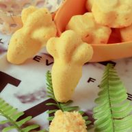 宝宝辅食胡萝卜肉松米糕