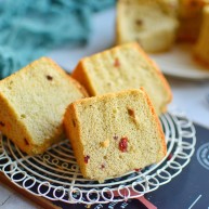 咖啡蔓越莓蛋糕