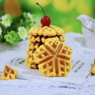 南瓜酸奶华夫饼