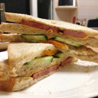 芝士火腿三明治