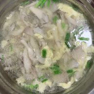 蘑菇蛋花汤