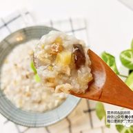 宝宝辅食栗子鸡丝粥