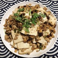 香菇肉末豆腐