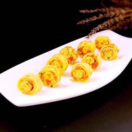 火腿蒜香鸡蛋卷