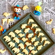 宝宝健康食谱蛋黄动物饼干