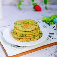 快手早餐蔬菜鸡蛋饼