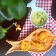 宝宝辅食之奶香玉米饼