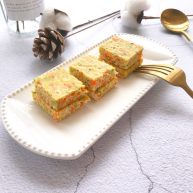 三文鱼杂蔬小方