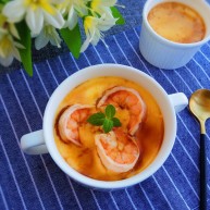 鲜美爽滑日本豆腐炖鸡蛋