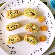 宝宝辅食之番茄芝士厚蛋烧