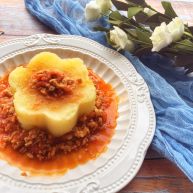 辅食12M番茄肉末土豆泥