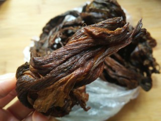 14、扣肉,现在轮到老妈自己亲手的水盐菜登场啦。