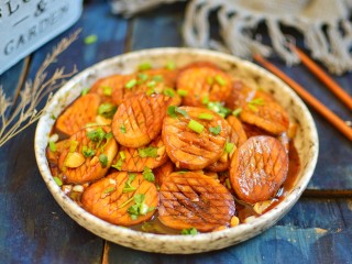 12、酱汁杏鲍菇,成品图