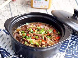 13、肉末茄子煲,成品。