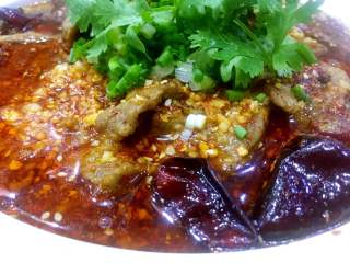 12、水煮牛肉,成品图