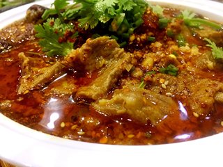 13、水煮牛肉,成品图