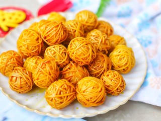 9、年夜饭必备之腰缠万贯,成品。