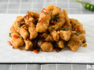 17、无需刀工，超简单的椒盐排条,不说啦开吃！