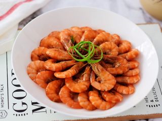 10、红烧虾,成品图