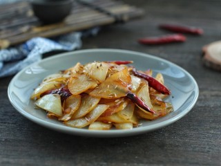 14、孜然洋葱土豆片,成品图