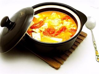 15、蕃茄豆腐煲,成品图