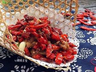 12、辣子鸡~香喷喷火辣辣,成品