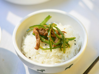 13、青椒肉丝,非常下饭哟~