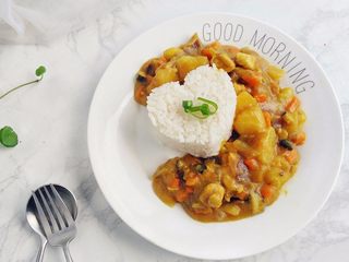 3、咖喱鸡肉饭 ,