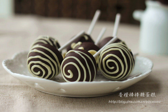 香橙棒棒糖蛋糕