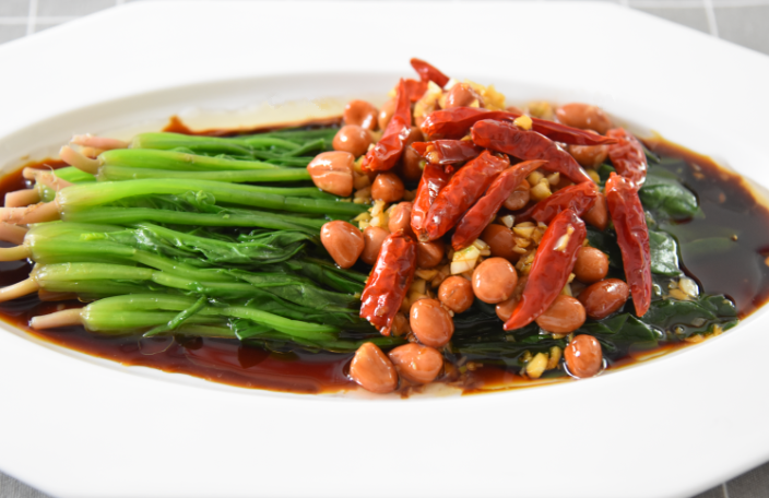 菠菜这样做开胃下酒,又不失营养