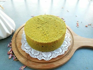 16、绿色美食+抹茶戚风蛋糕,抹茶控的朋友们，看过来了