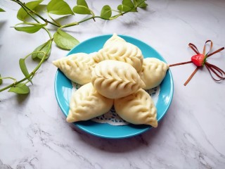 21、韭菜素馅包子,直呼太好吃了。