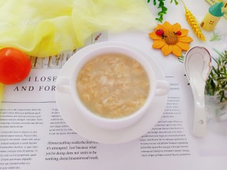 14、鸡蛋小米粥,出锅了