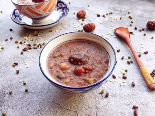 11、杂粮八宝粥,完成