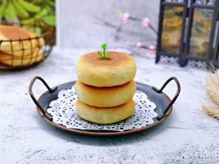 14、蜜豆喜饼～香甜松软,香味扑鼻而来的蜜豆喜饼出炉啦！