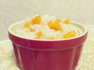 9、南瓜粥,香喷喷的南瓜粥做好了