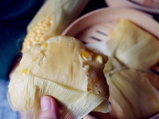 15、中式点心玉米粑粑,开吃