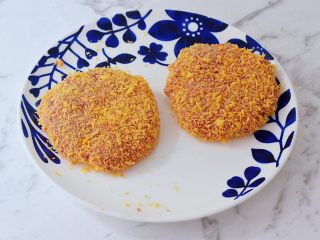 20、猪排汉堡包,依次做好