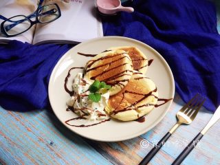 15、舒芙蕾松饼,完成