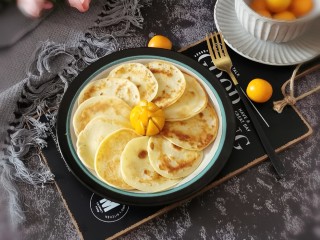 16、酸奶鸡蛋饼,再来一杯牛奶  美味的早餐